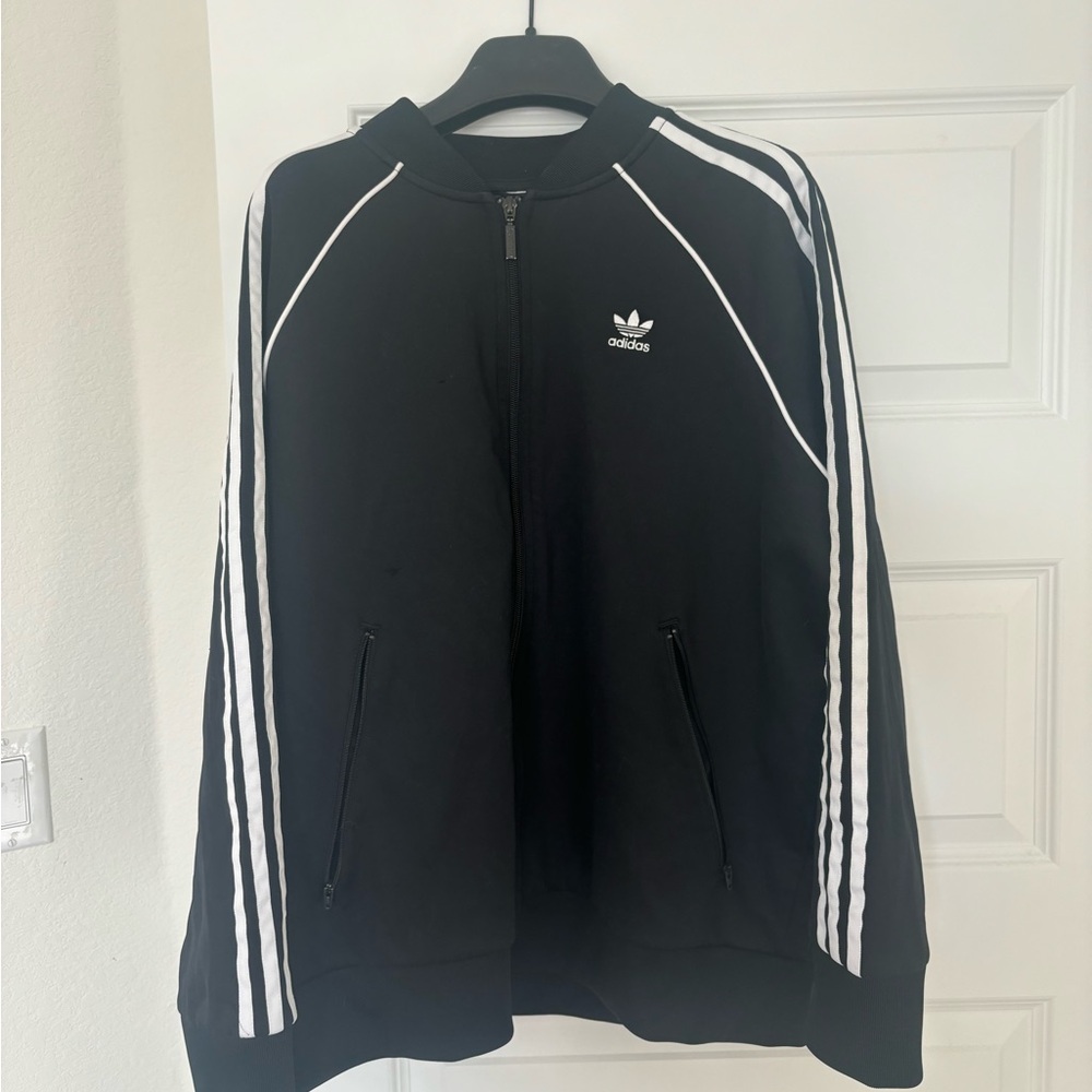 Adidas Black Track Jacket